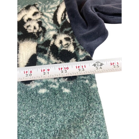 VTG 80s 90s Kittens Brand Nightgown Maxi Housecoat Panda Novelty One Size S-L - Picture 9 of 11